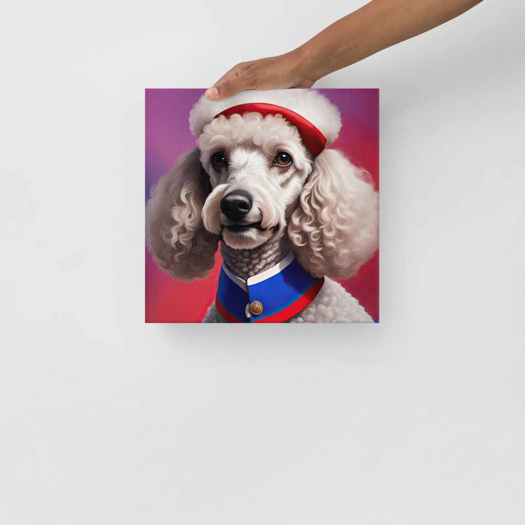 Poodle- Thin canvas