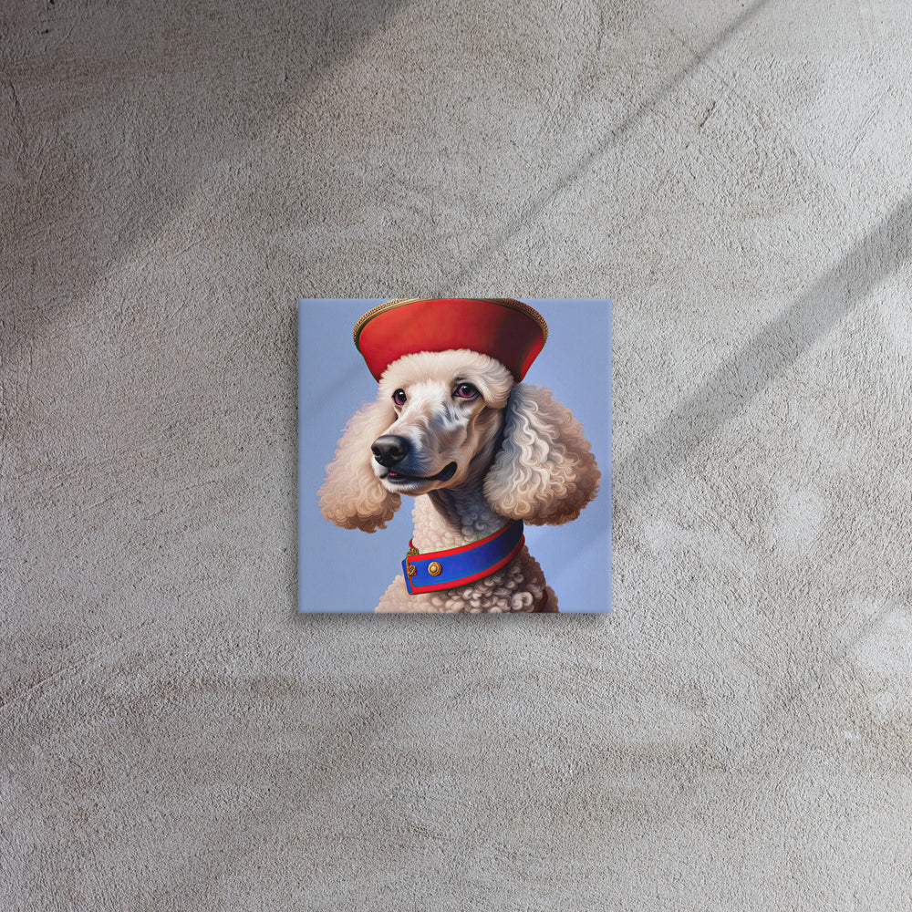 Poodle- Thin canvas v4