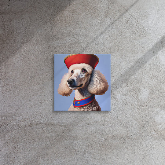 Poodle- Thin canvas v4