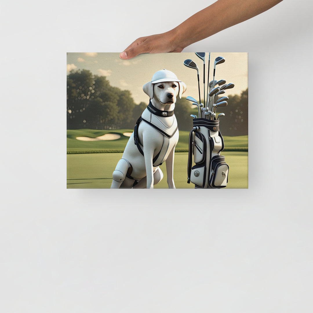 Thin canvas-Labrador Retriever Golfer V6