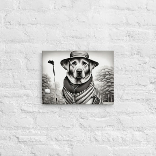 Thin canvas-Labrador Retriever Golfer V7