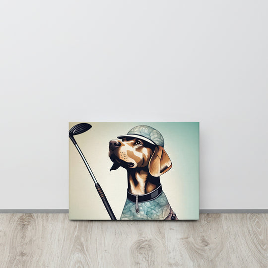 Thin canvas-Labrador Retriever Golfer V8