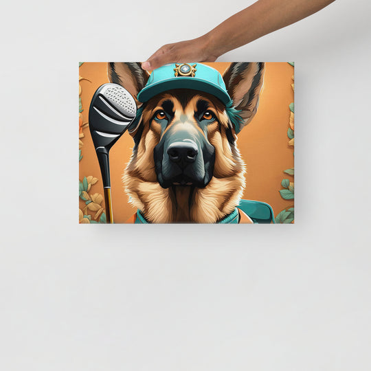 German Shepherd- Thin canvas