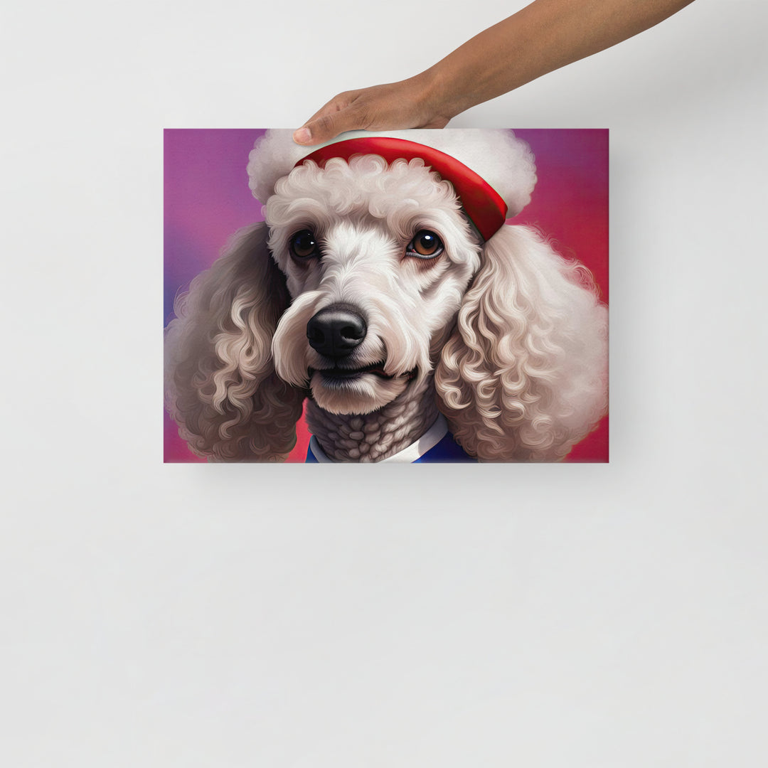 Poodle- Thin canvas