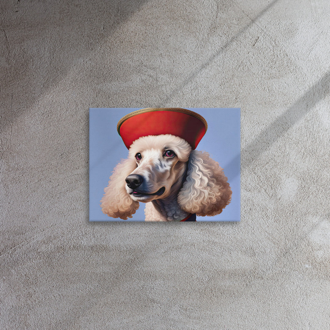 Poodle- Thin canvas v4