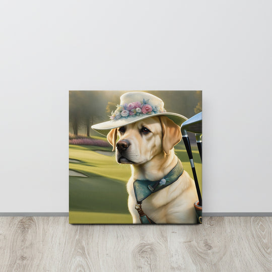 Thin canvas-Labrador Retriever Golfer V5