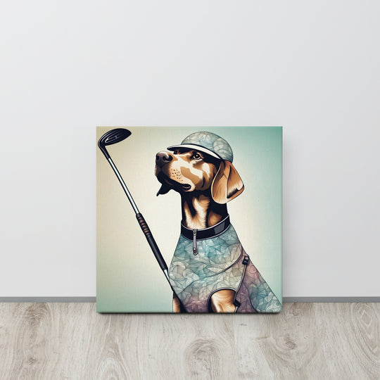 Thin canvas-Labrador Retriever Golfer V8