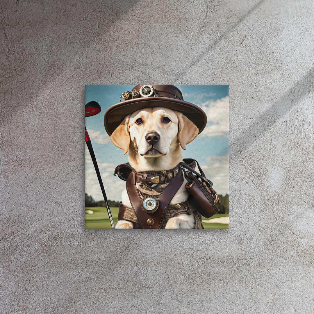 Thin canvas-Labrador Retriever Golfer V20