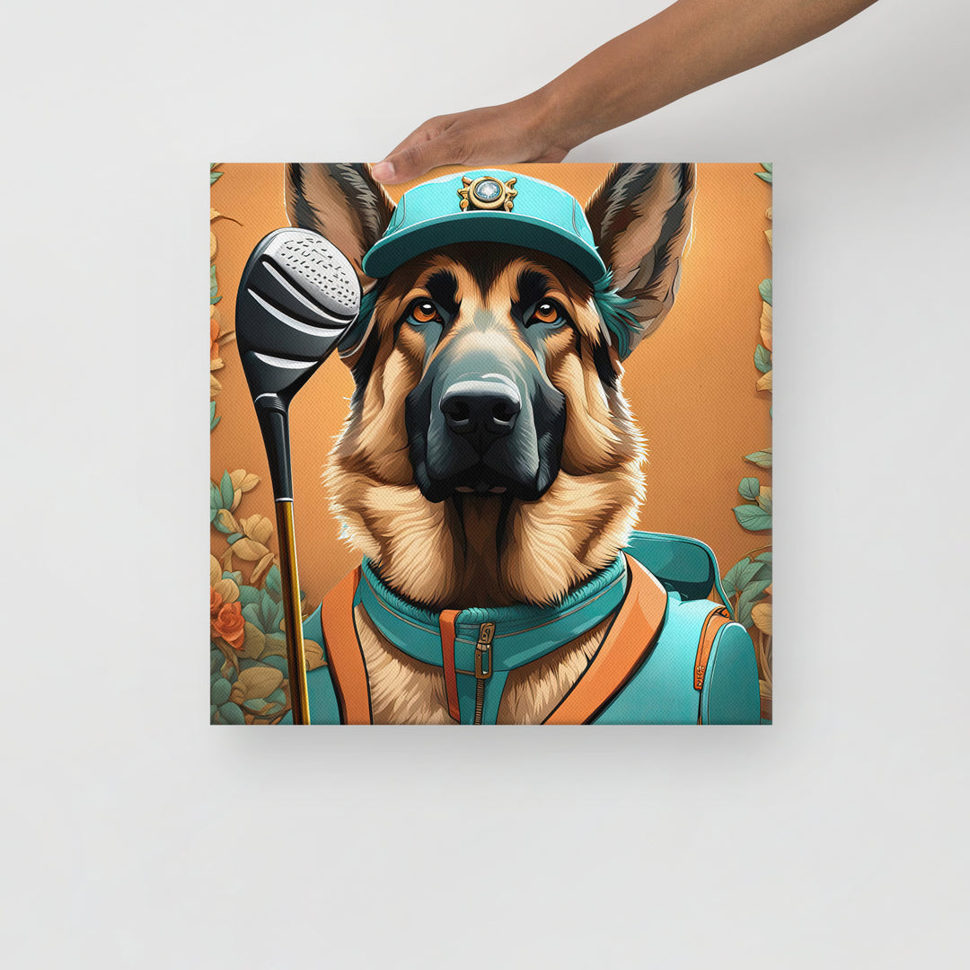 German Shepherd- Thin canvas