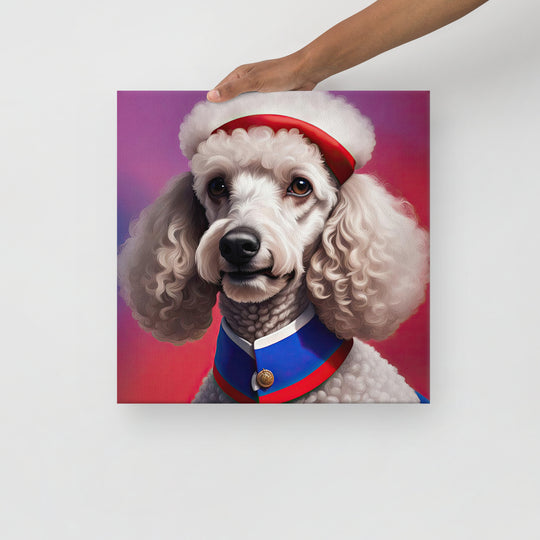 Poodle- Thin canvas