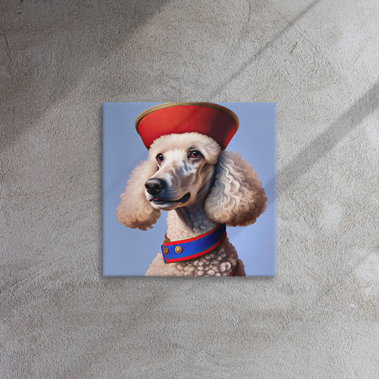 Poodle- Thin canvas v4