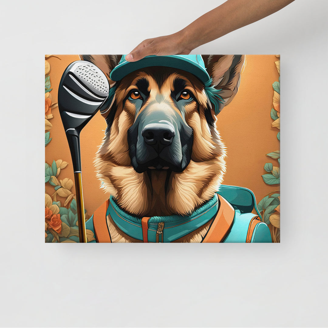 German Shepherd- Thin canvas