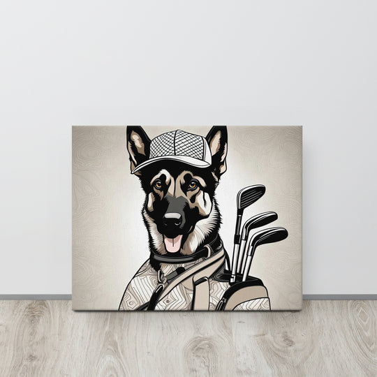 German Shepherd- Thin canvas v4