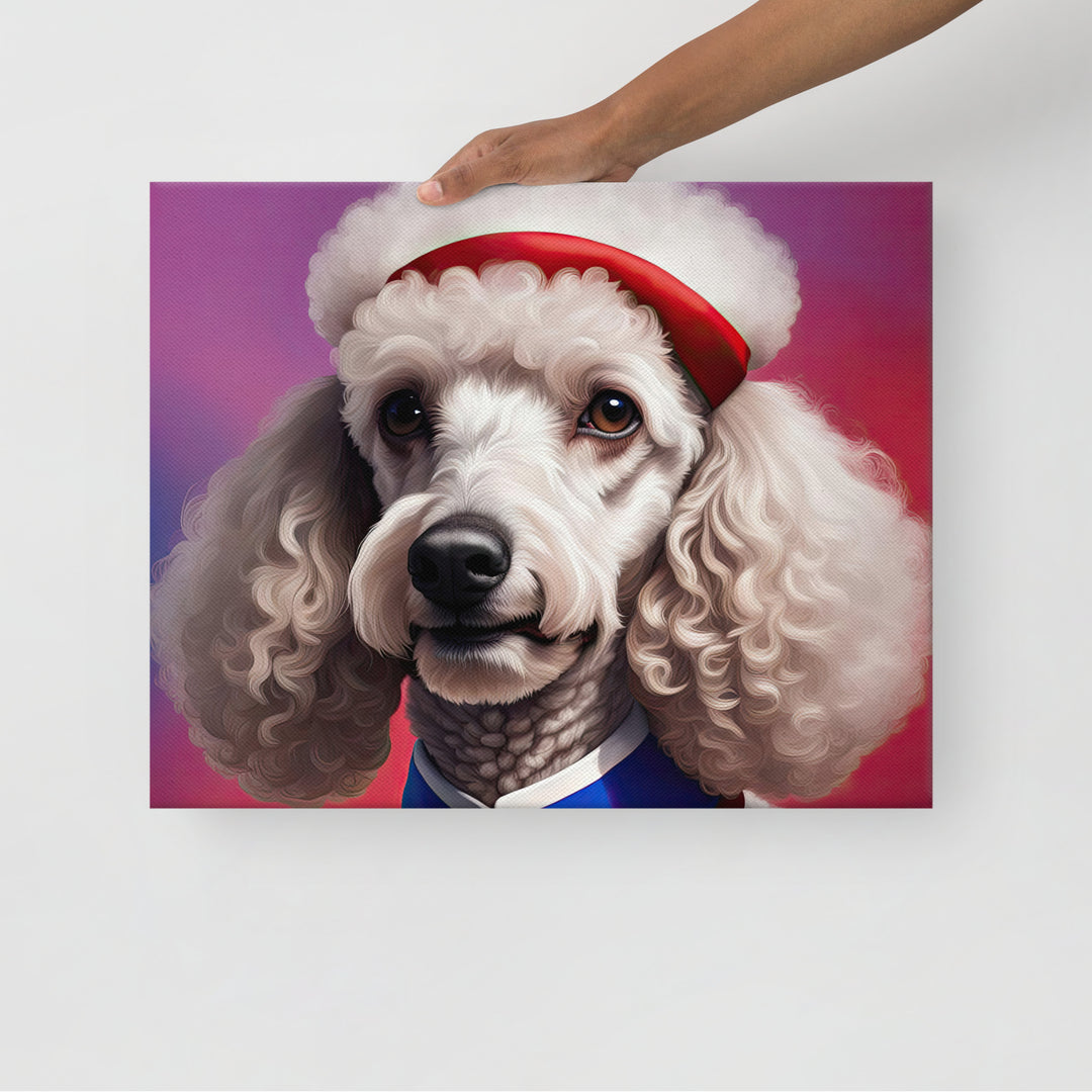 Poodle- Thin canvas