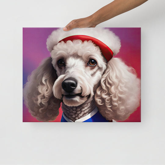 Poodle- Thin canvas
