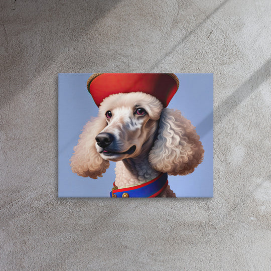 Poodle- Thin canvas v4