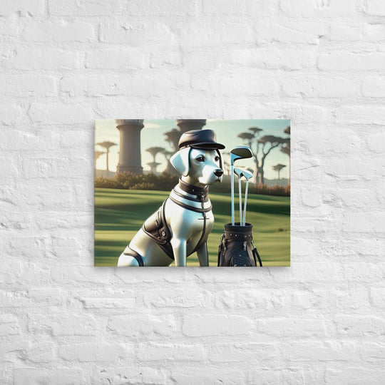 Thin canvas-Labrador Retriever Golfer V18