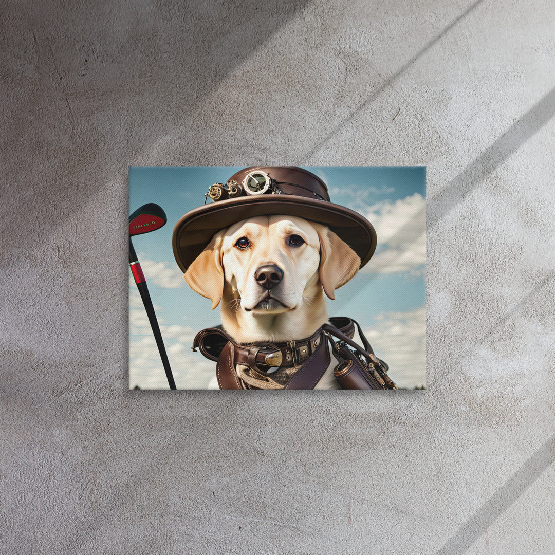 Thin canvas-Labrador Retriever Golfer V20