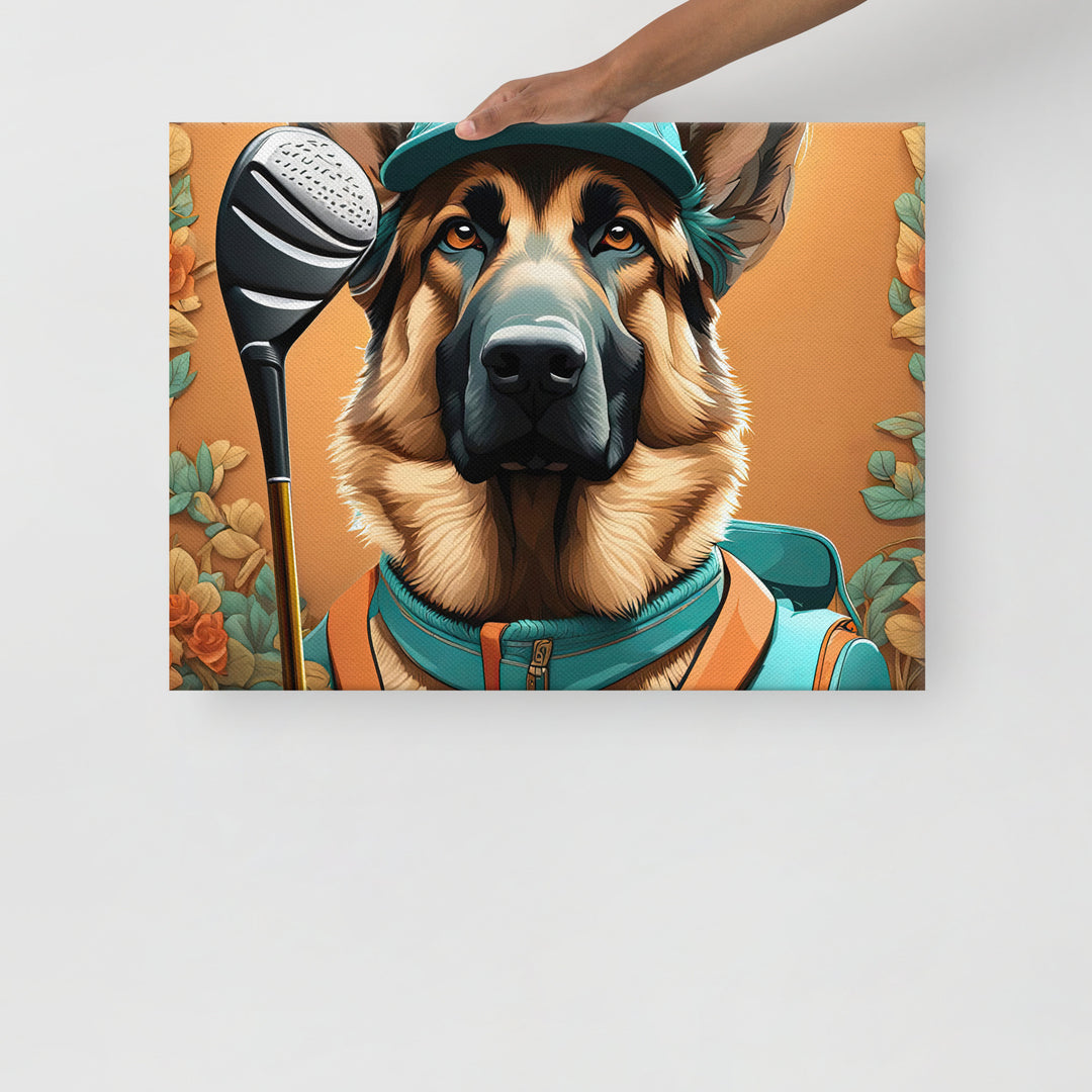 German Shepherd- Thin canvas