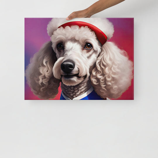 Poodle- Thin canvas