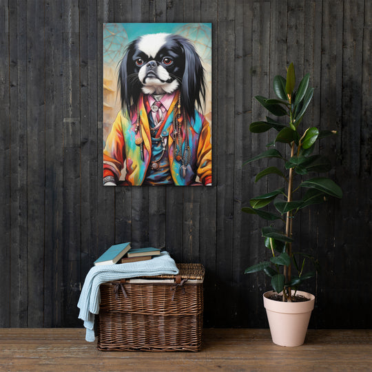 Thin canvas-Japanese Chin