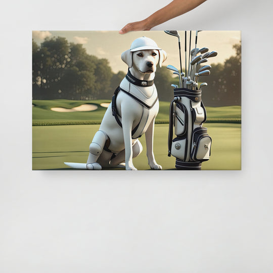 Thin canvas-Labrador Retriever Golfer V6