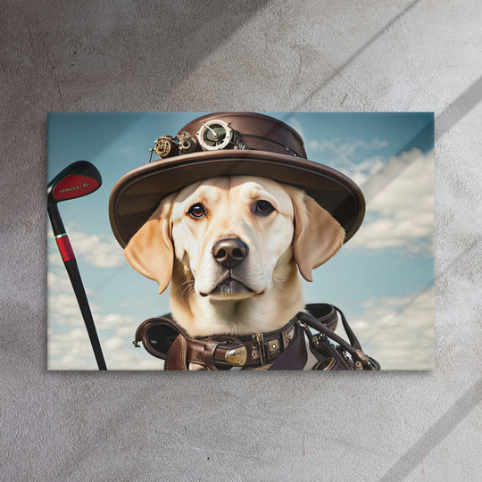 Thin canvas-Labrador Retriever Golfer V20