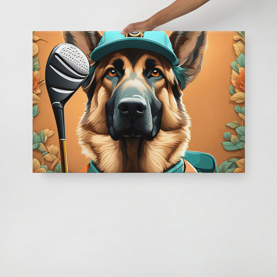 German Shepherd- Thin canvas