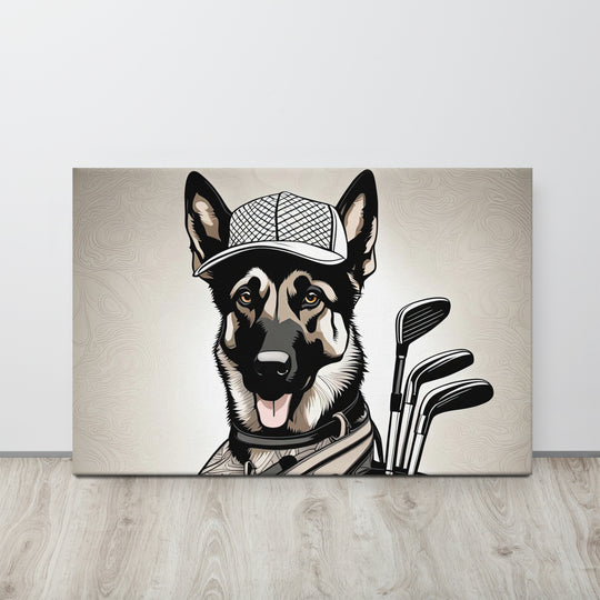 German Shepherd- Thin canvas v4