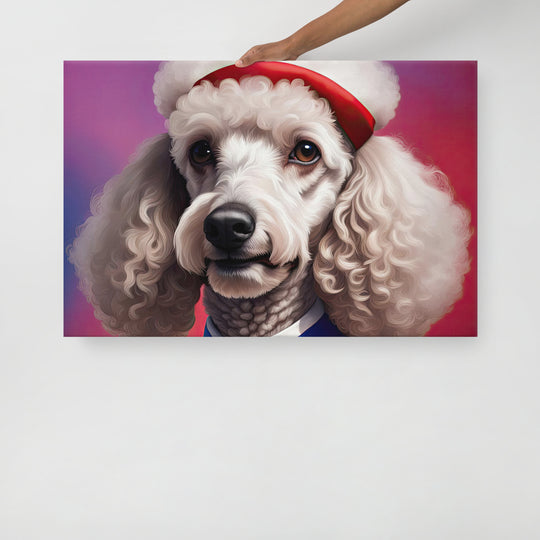 Poodle- Thin canvas