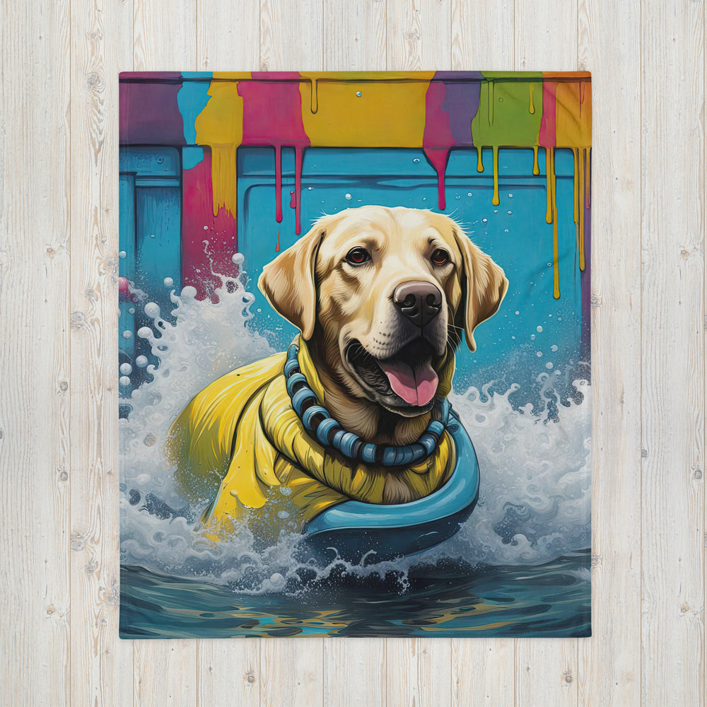 Throw Blanket-Labrador Retriever