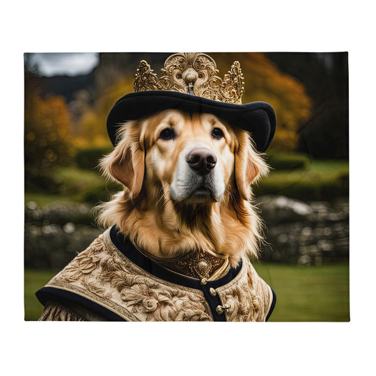 Golden Retriever- Throw Blanket