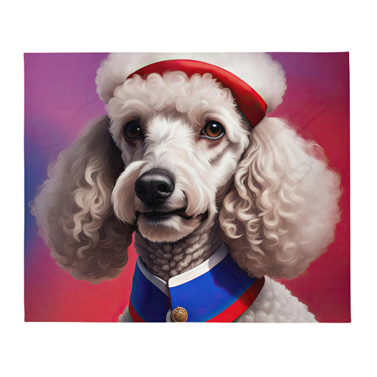 Poodle- Throw Blanket
