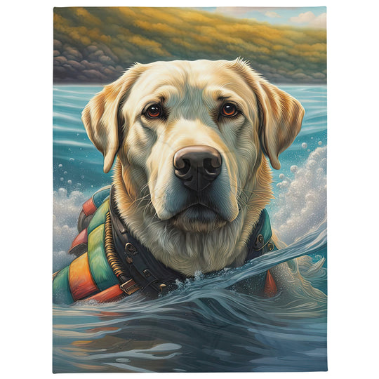 Throw Blanket-Labrador Retriever V4