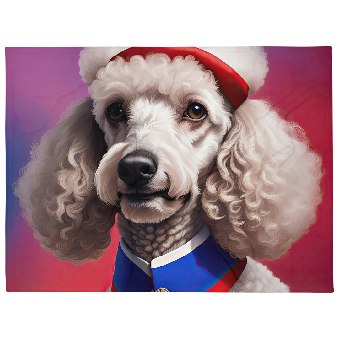 Poodle- Throw Blanket