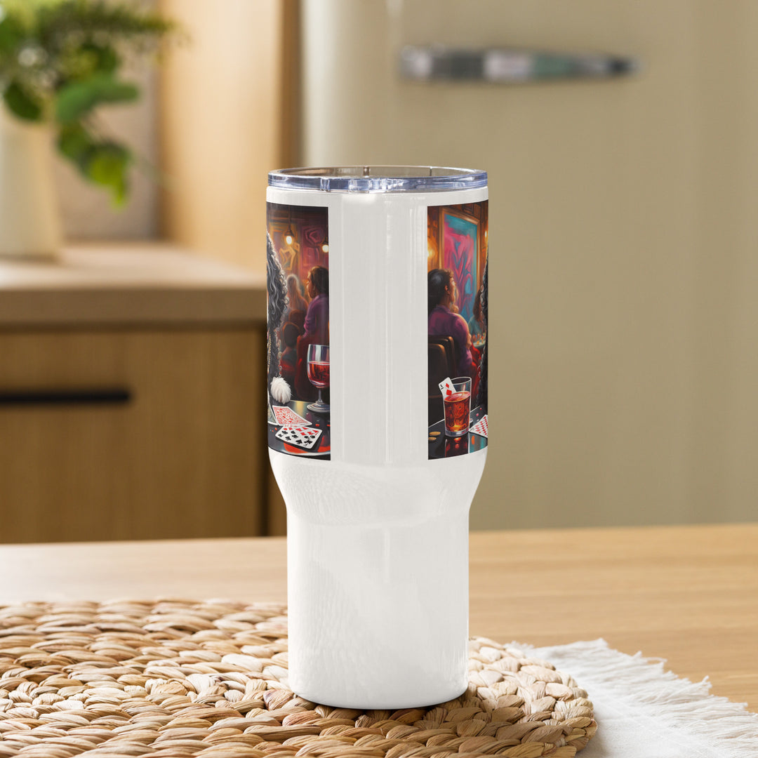 Bernedoodle General- Travel mug with a handle v2