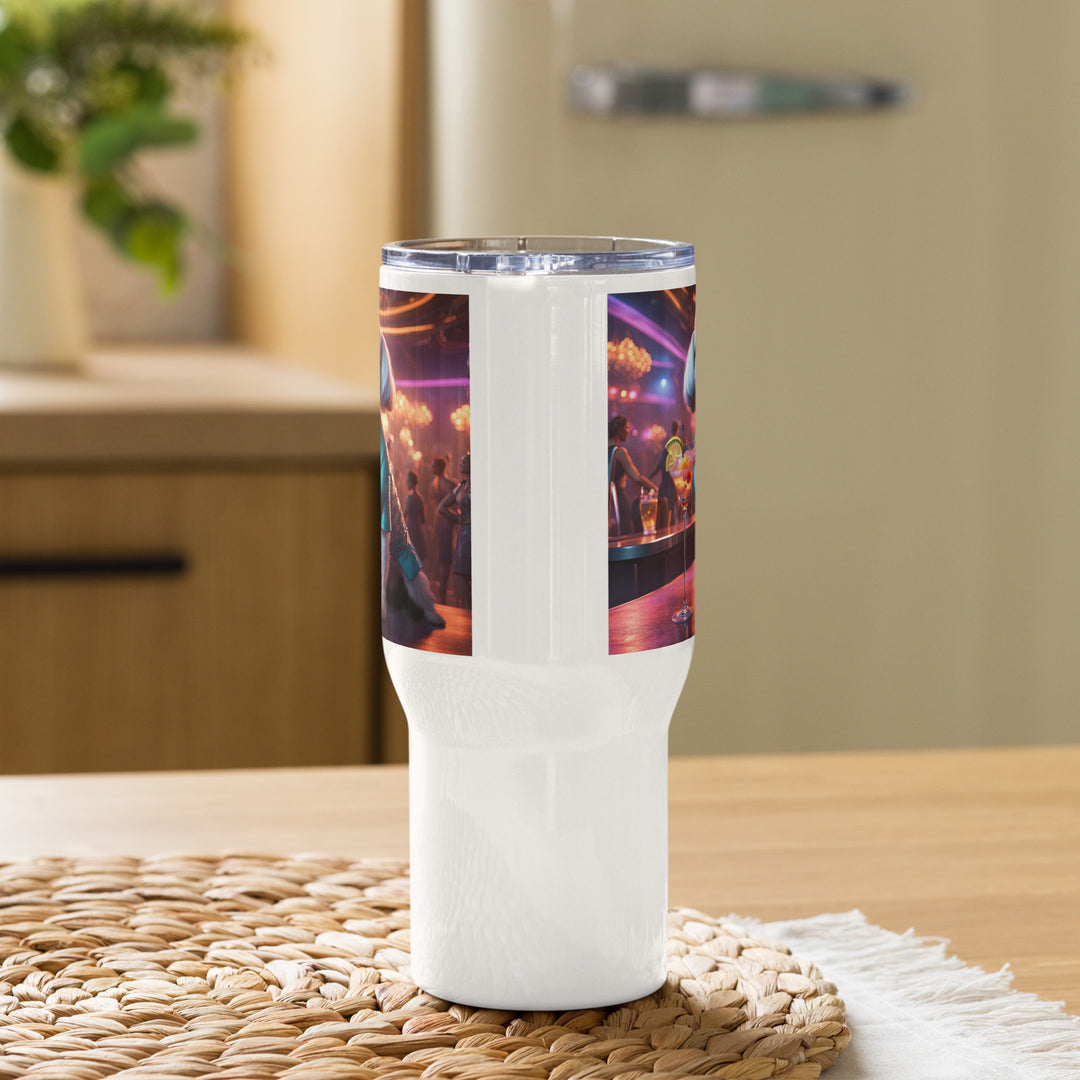 Pugapoo General- Travel mug with a handle v2