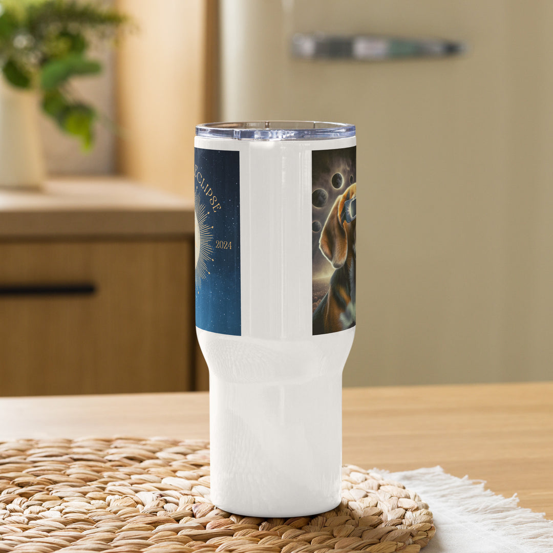 Beagle Eclipse- Travel mug with a handle