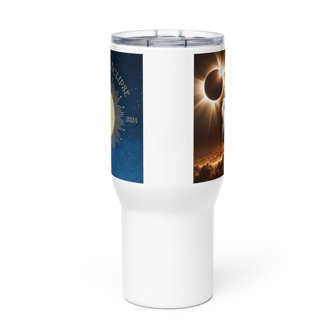 Shih Tzu Eclipse- Travel mug with a handle