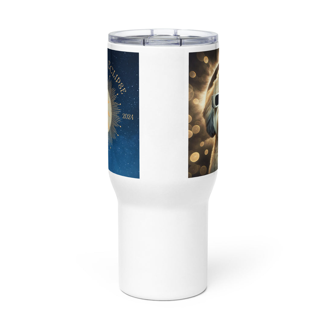 Maltipoo Eclipse- Travel mug with a handle