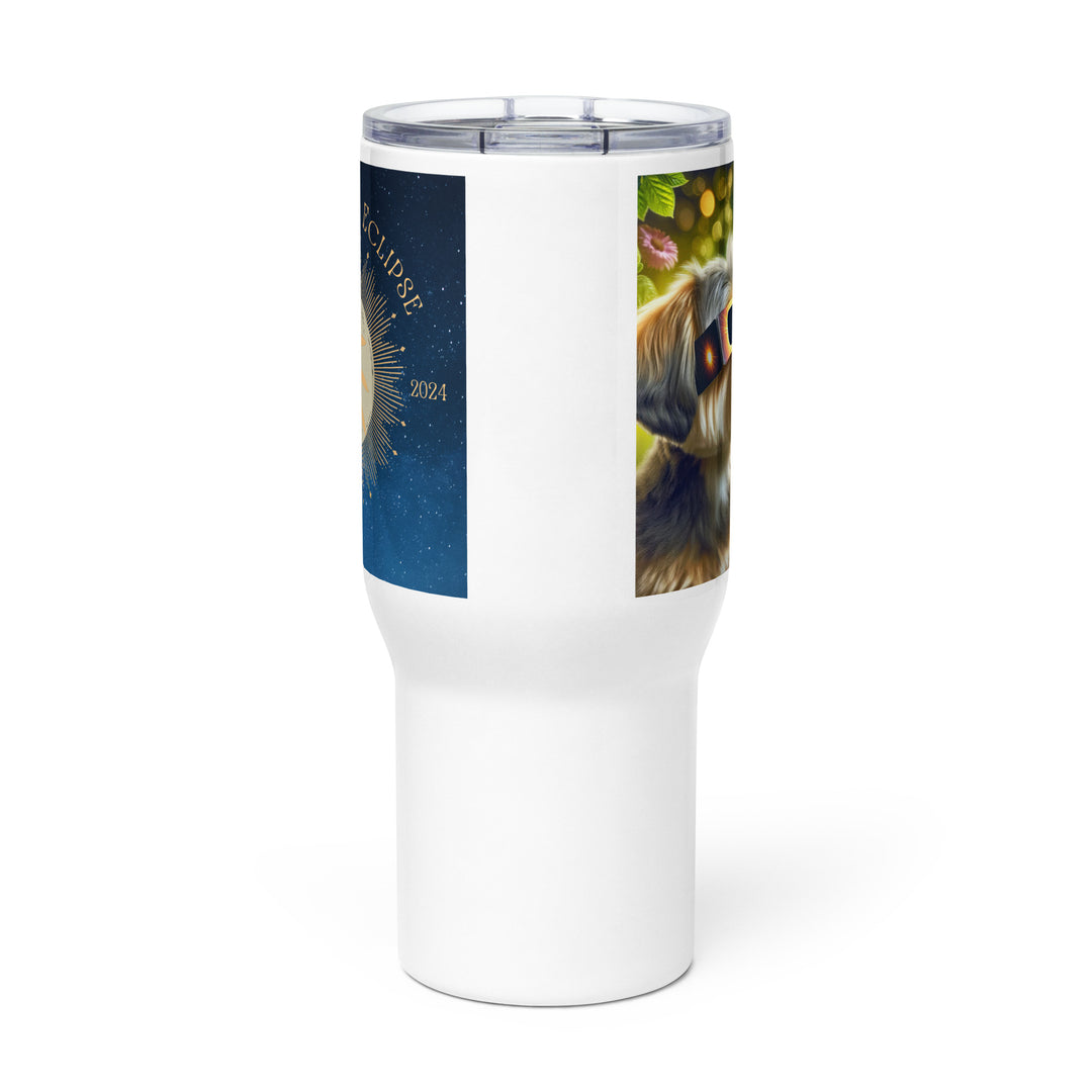 Morkie Eclipse- Travel mug with a handle v2