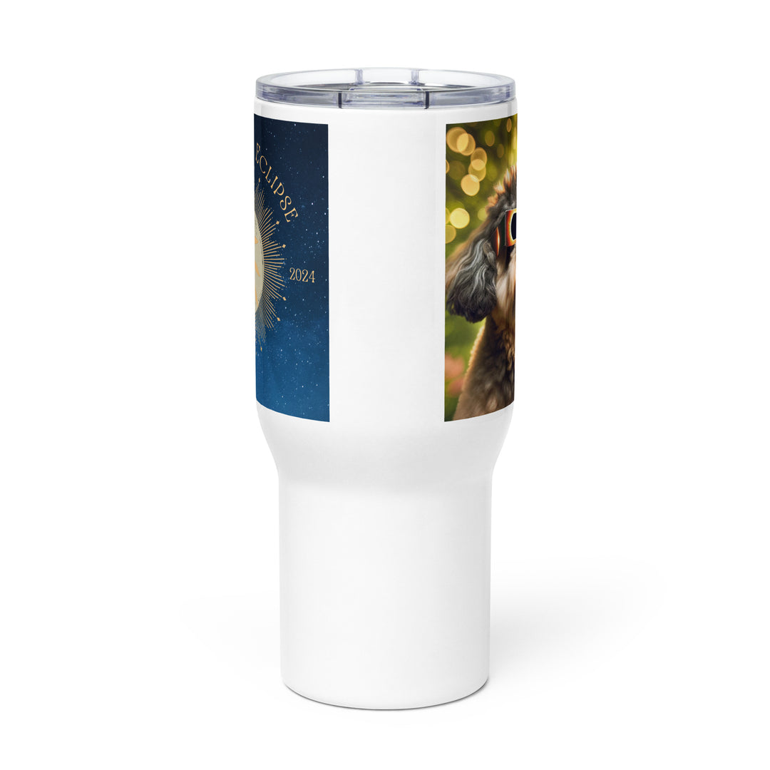 Pugapoo Eclipse- Travel mug with a handle