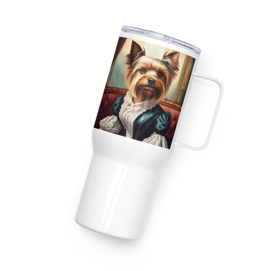 Yorkshire Terrier- Travel mug with a handle v2