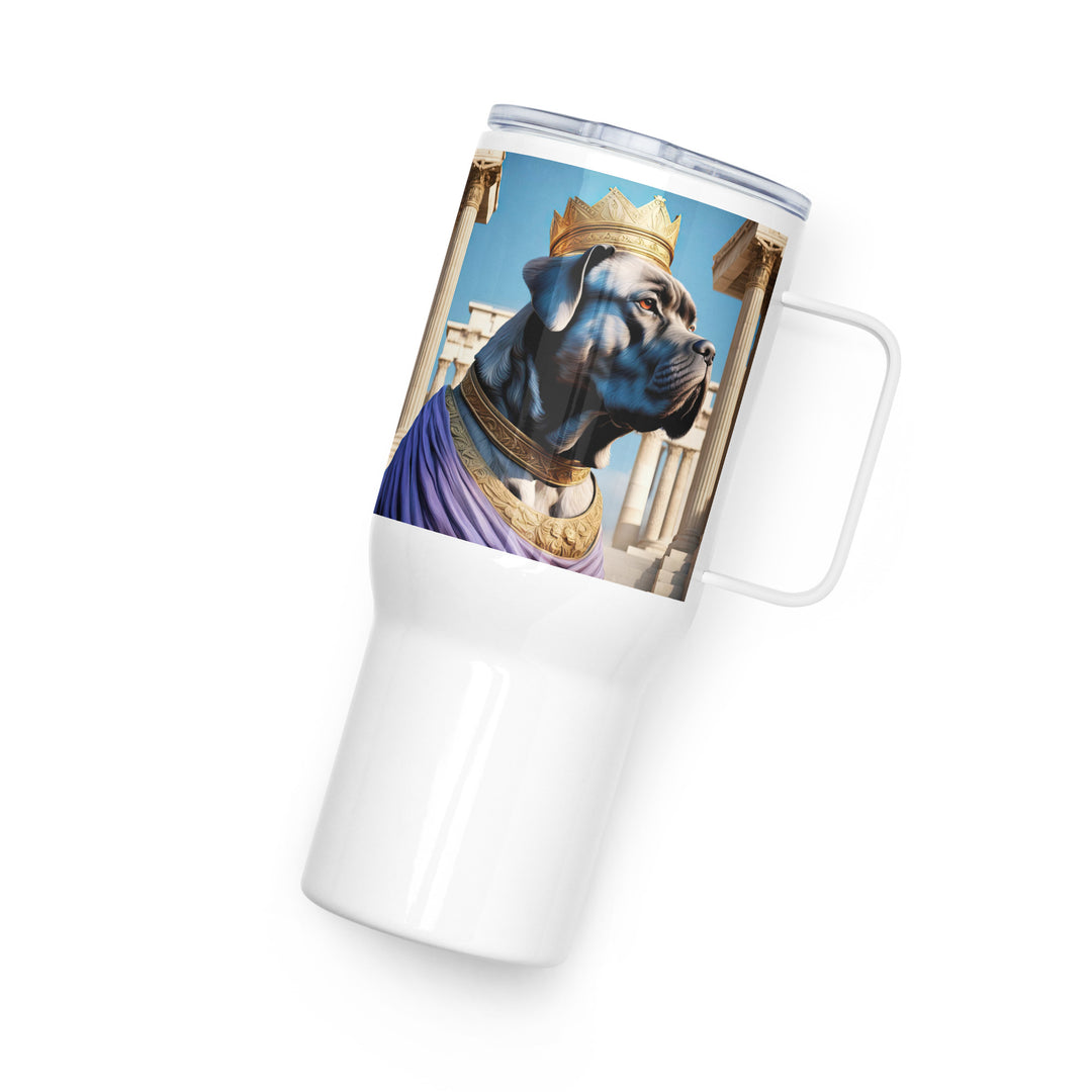 Cane Corso- Travel mug with a handle v2