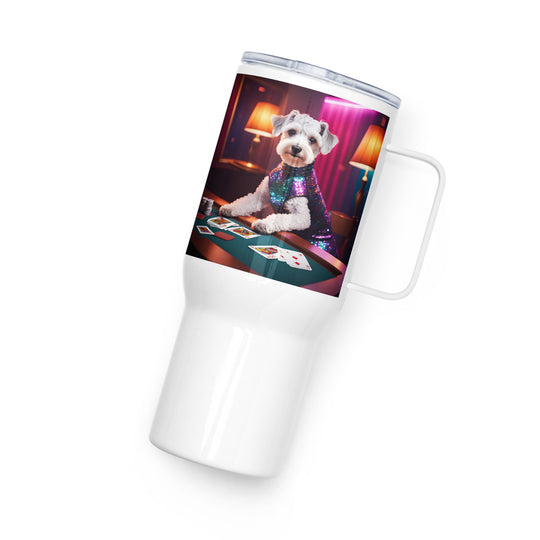 Schnoodle General- Travel mug with a handle v8