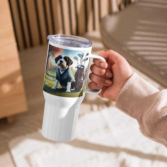 Springador Golfer- Travel mug with a handle v6