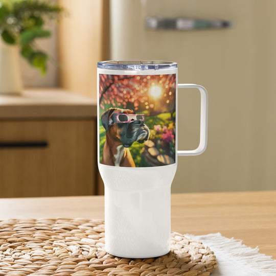 Boxer Eclipse- Travel mug with a handle