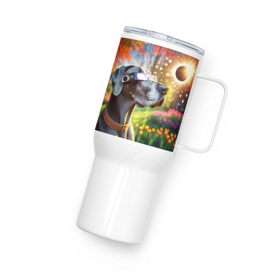 Great Dane Eclipse- Travel mug with a handle v2