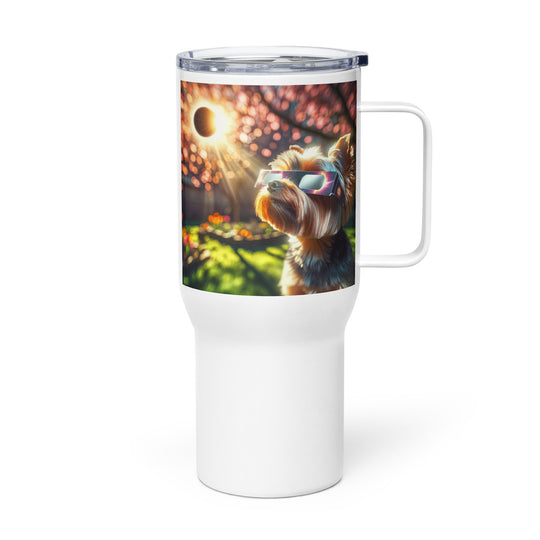 Yorkshire Terrier Eclipse- Travel mug with a handle