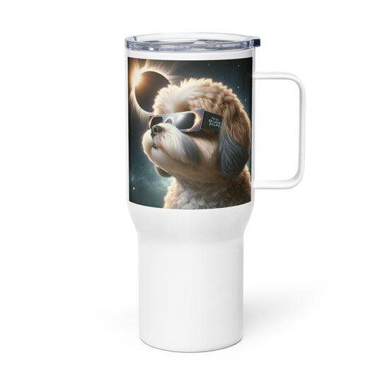 Cavachon Eclipse- Travel mug with a handle